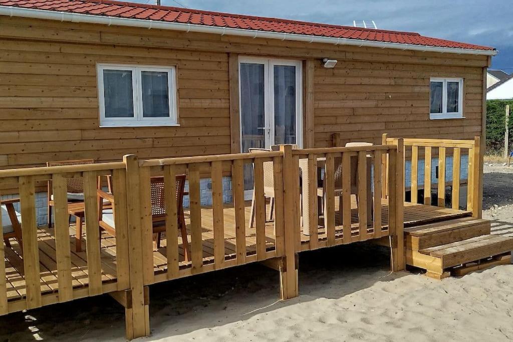 Berck-Plage - 2 Hebergements Insolites Tiny House De 2 A 8 Personnes Exterior photo