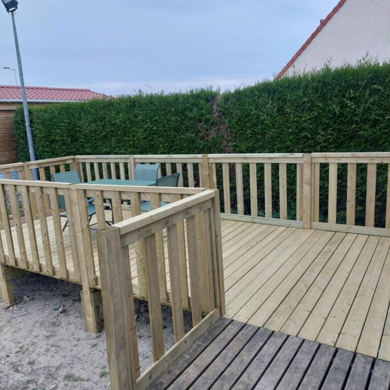 Berck-Plage - 2 Hebergements Insolites Tiny House De 2 A 8 Personnes Exterior photo